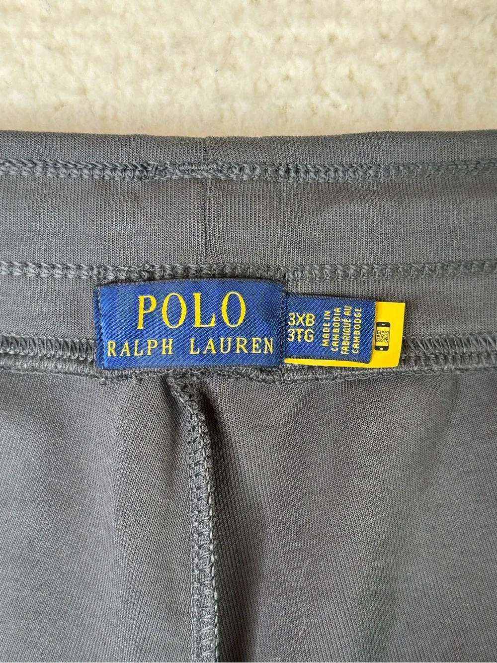 Polo Ralph Lauren Knit Jogger Pants Sweatpants Dark Grey Men's Size 3XB